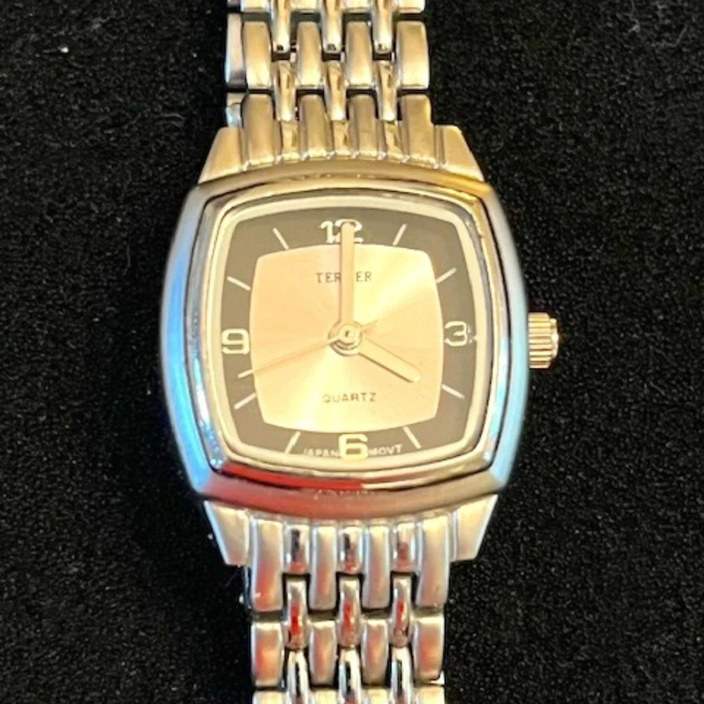 BIJOUX TERNER Women’s Bracelet Watch Stainless Steel band-NEW Battery